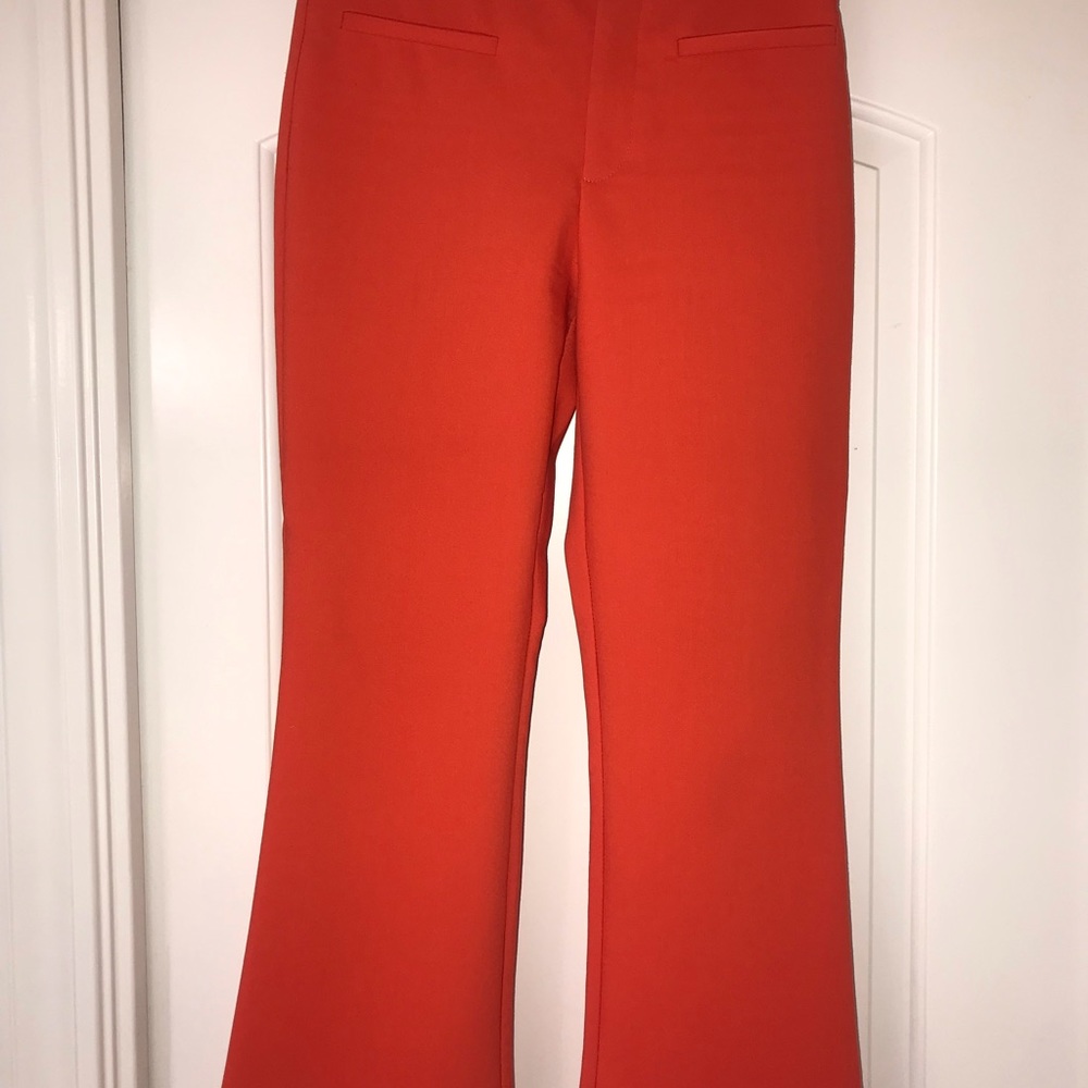 Beautiful Orange Zara Pants